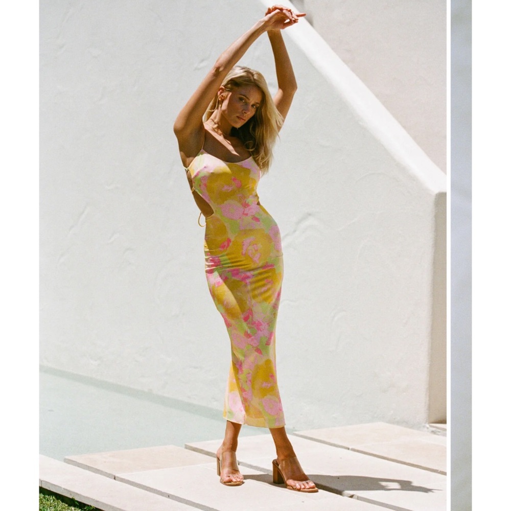 Sabo Skirt Siani Midi Dress